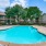 pool outside a building