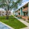 building with several trees outside